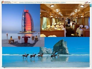 Classificações do Turismo
• turismo de massas - realizado por pessoas com menor nível de rendimentos, viajando, na maioria, em
grupos. O turismo de massas é mais barato porque se atingem economias de
escala.
• turismo de minorias - turismo individual ou formado por pequenos grupos caracterizando-se
por um princípio de selecção económica e/ou cultural.
 