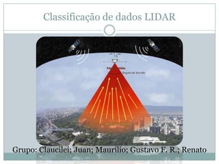 Classificação de dados LIDAR




Grupo: Claucilei; Juan; Maurílio; Gustavo F. R.; Renato
 