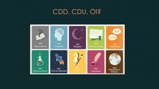 CDD, CDU, OI?
 
