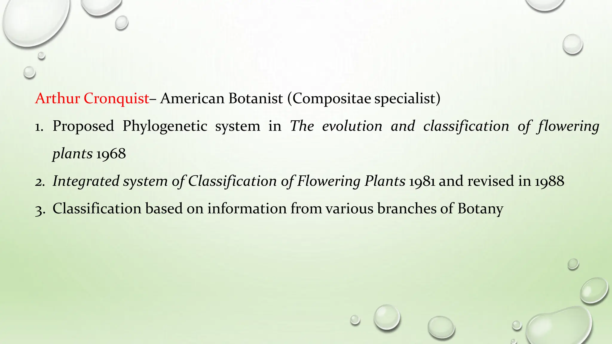 Classification systems of Angiosperms.pptx