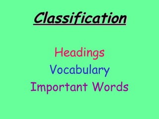 Comprehensive Overview of Biological Classification and Taxonomy ...