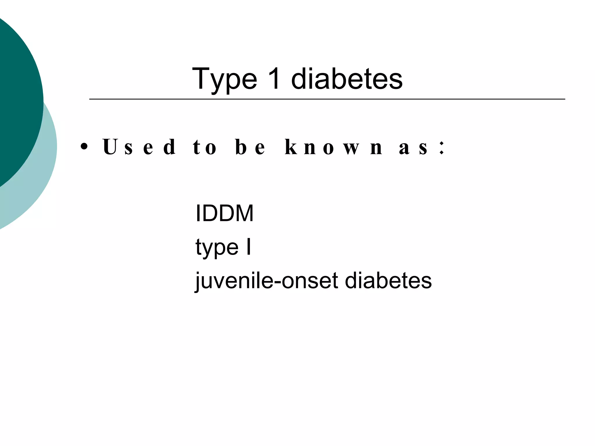 Classification And Diagnosis Of Diabetes | PPT
