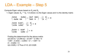 Classification - Linear Models with LDA.pptx