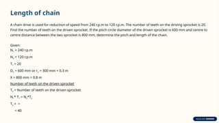 Classification of Chains 1 and belts hoe how to calculate their lenght ...