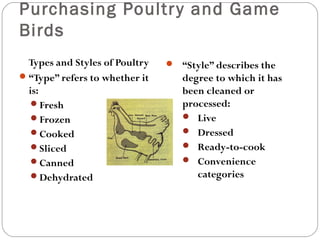 Preparation of Poultr y and Game 
Birds 
Dry-Heat 
Frying 
Preparation 
Sautéed 
Roasting 
Pan-fried 
Baking 
Deep-f...