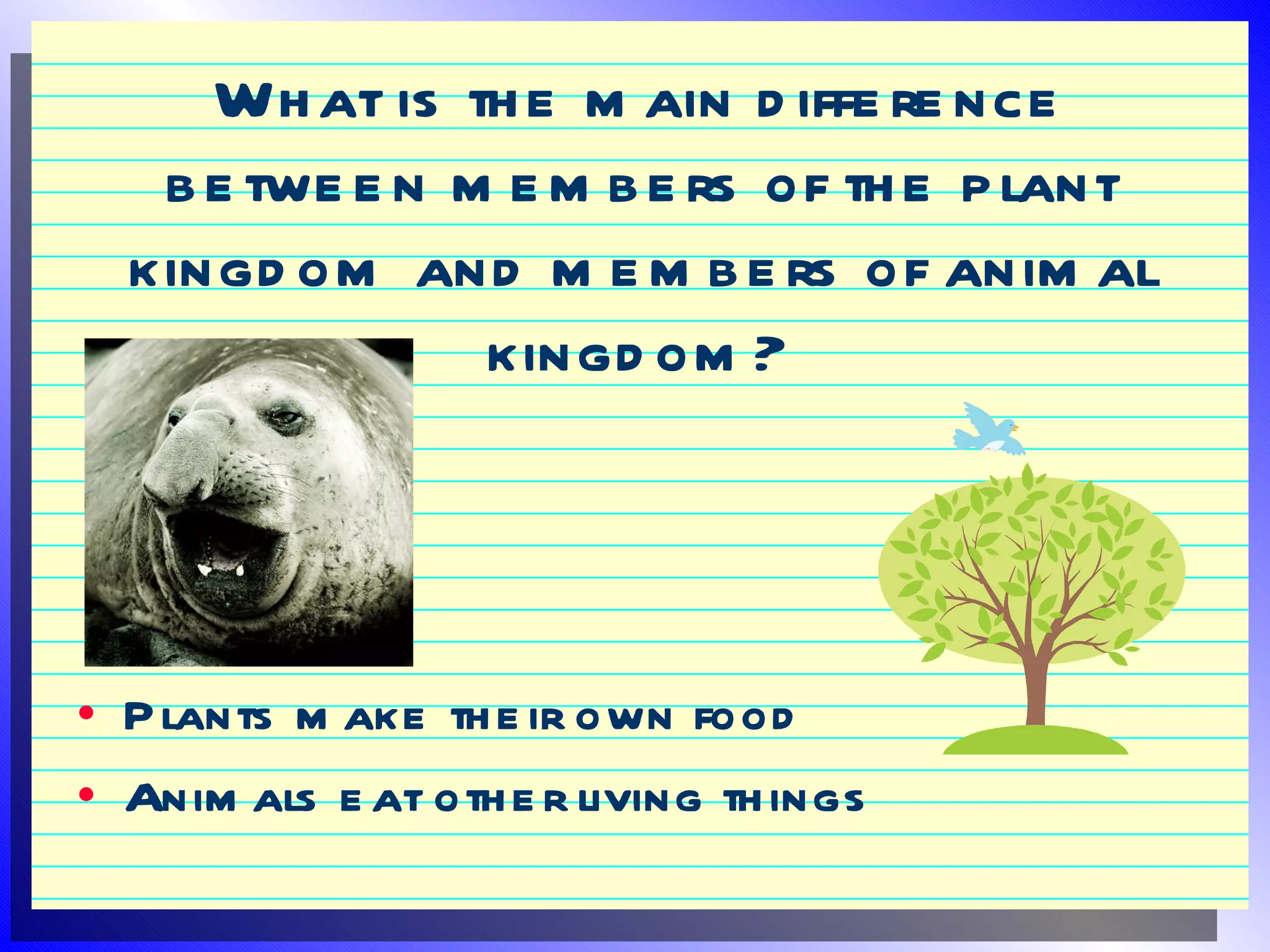 Classification of-plants-and-animals | PPT