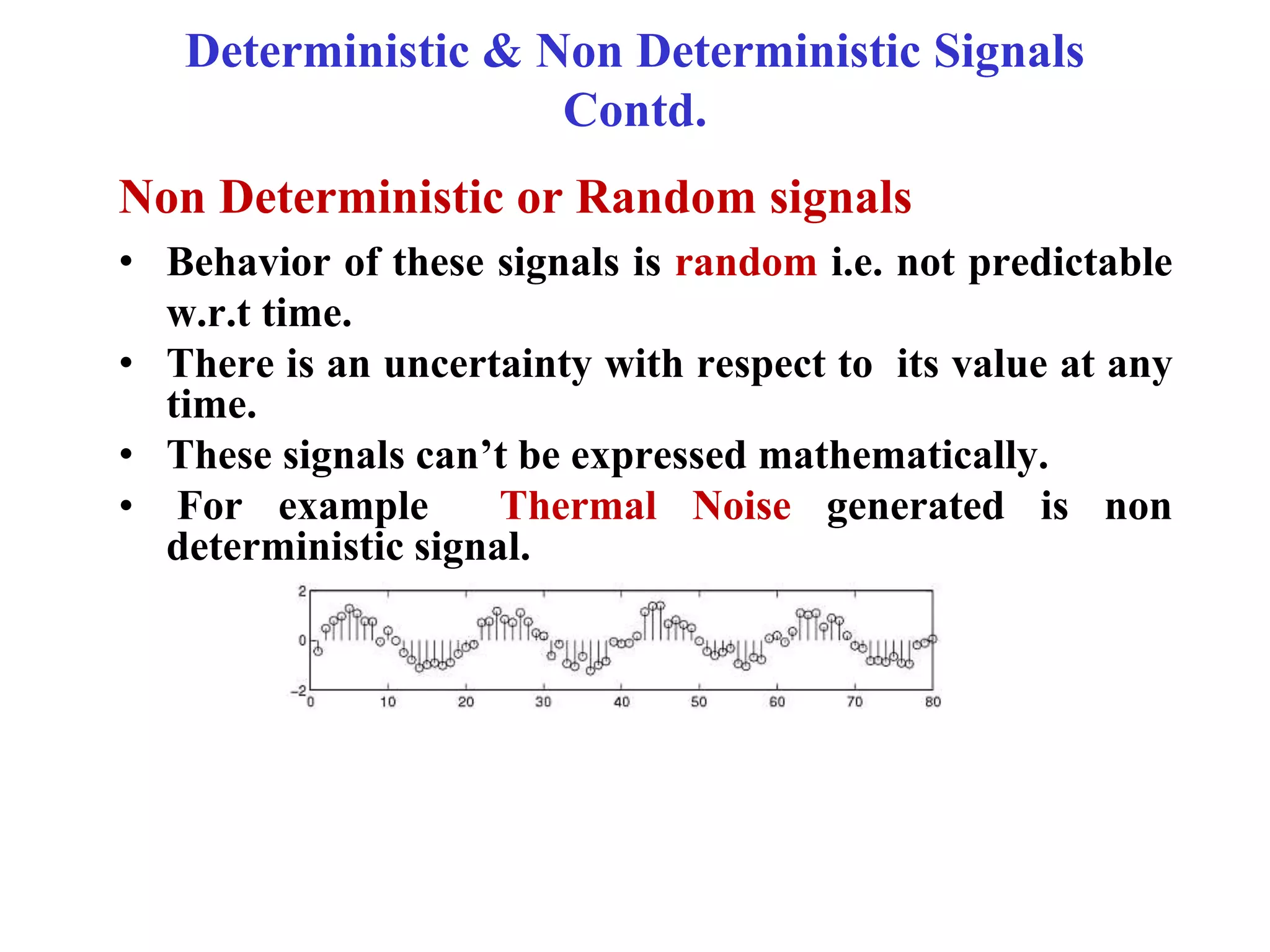 Signals Not Signals Examples Classification of-signals-systems-ppt | PPT