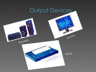 Speakers Monitor Printer 
