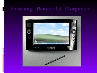 Samsung Handheld Computer 