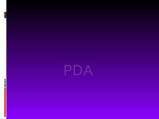 PDA 