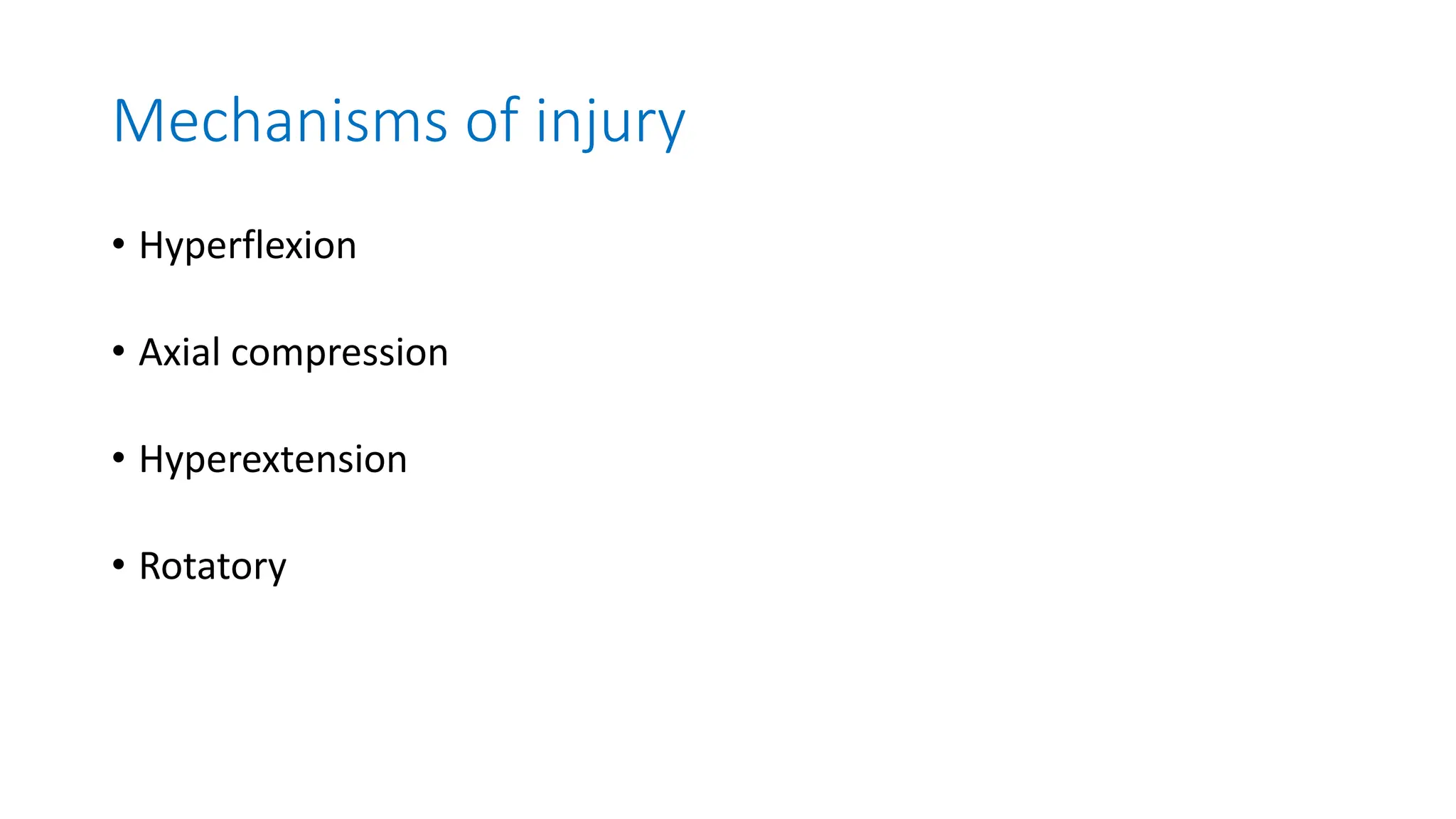 Classification and mechanism of subaxial cervical spine injuries.pptx
