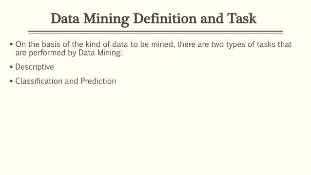Classification and prediction in data mining | PPTX | Databases ...
