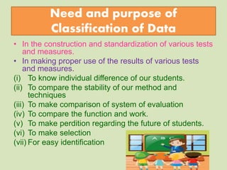 Collection and Classification of Data | PPTX | Databases | Computer ...