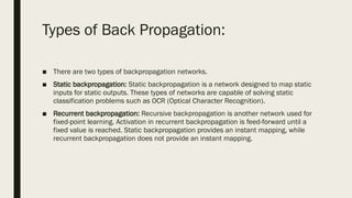 Classification_by_back_&propagation.pptx | Artificial Intelligence ...
