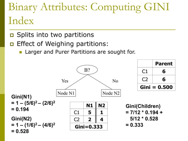 Decision Tree based Classification - ML.ppt