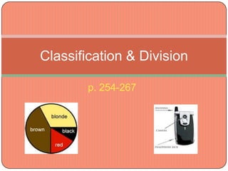 p. 254-267 Classification & Division 