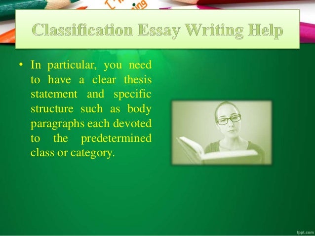 Classification writing prompts picture