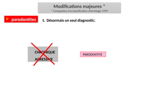 Classification des maladies parodontales | PPSX