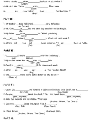 Classification exam 1 | PDF