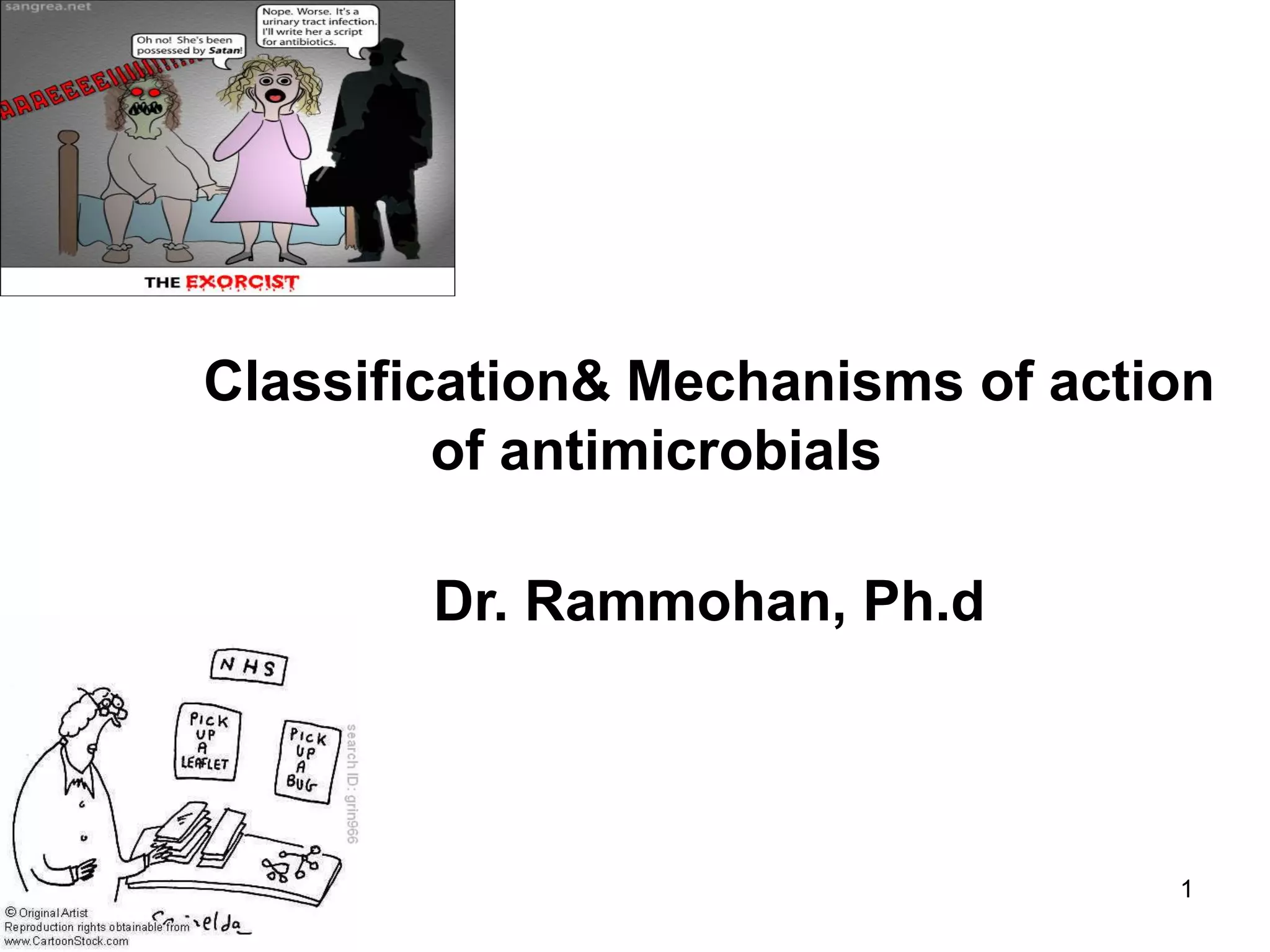 Classification & MOA of Antimicrobials.pdf