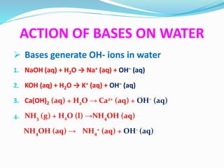 Classification of acids & bases | PPTX