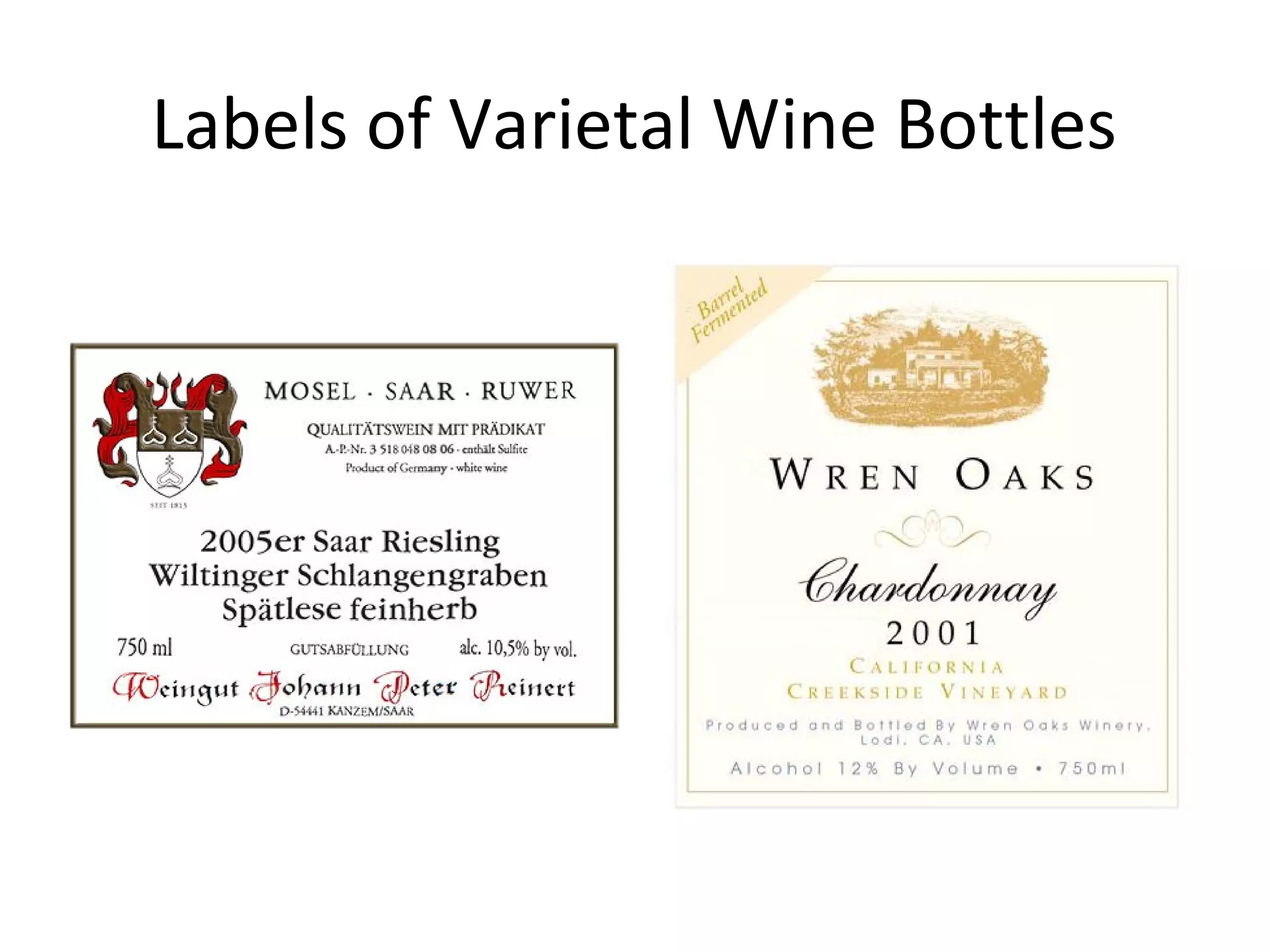 Classification of alcoholic beverages PPT