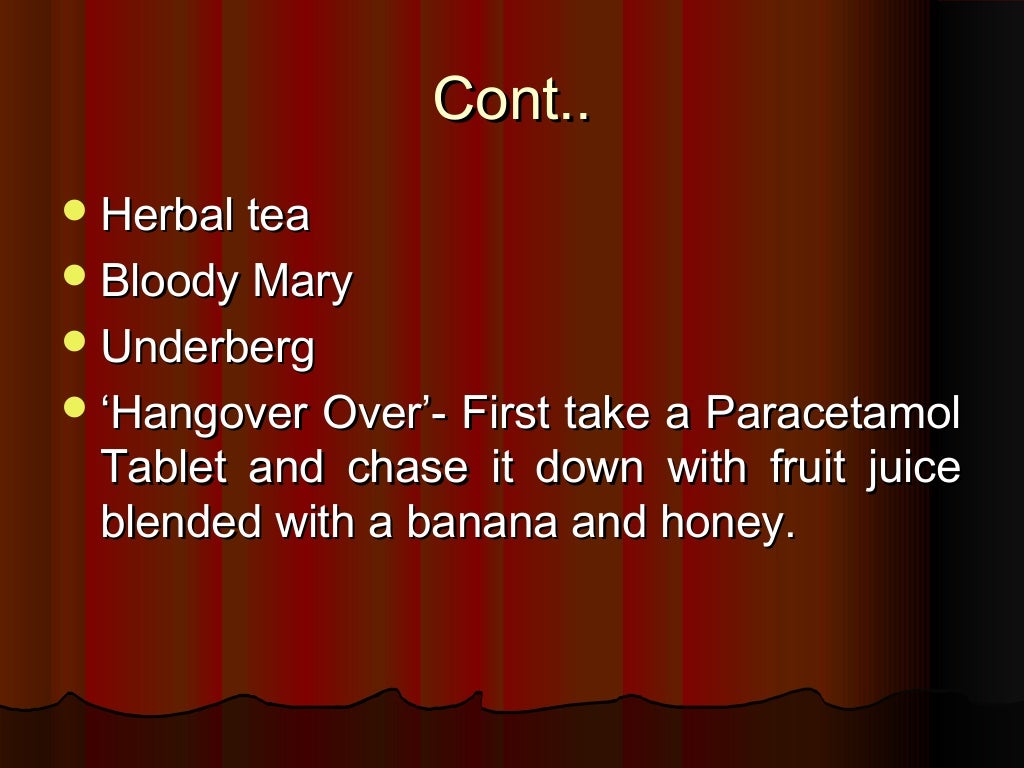 Classification of beverage