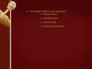 Classification of bones (anatomy) | PPT