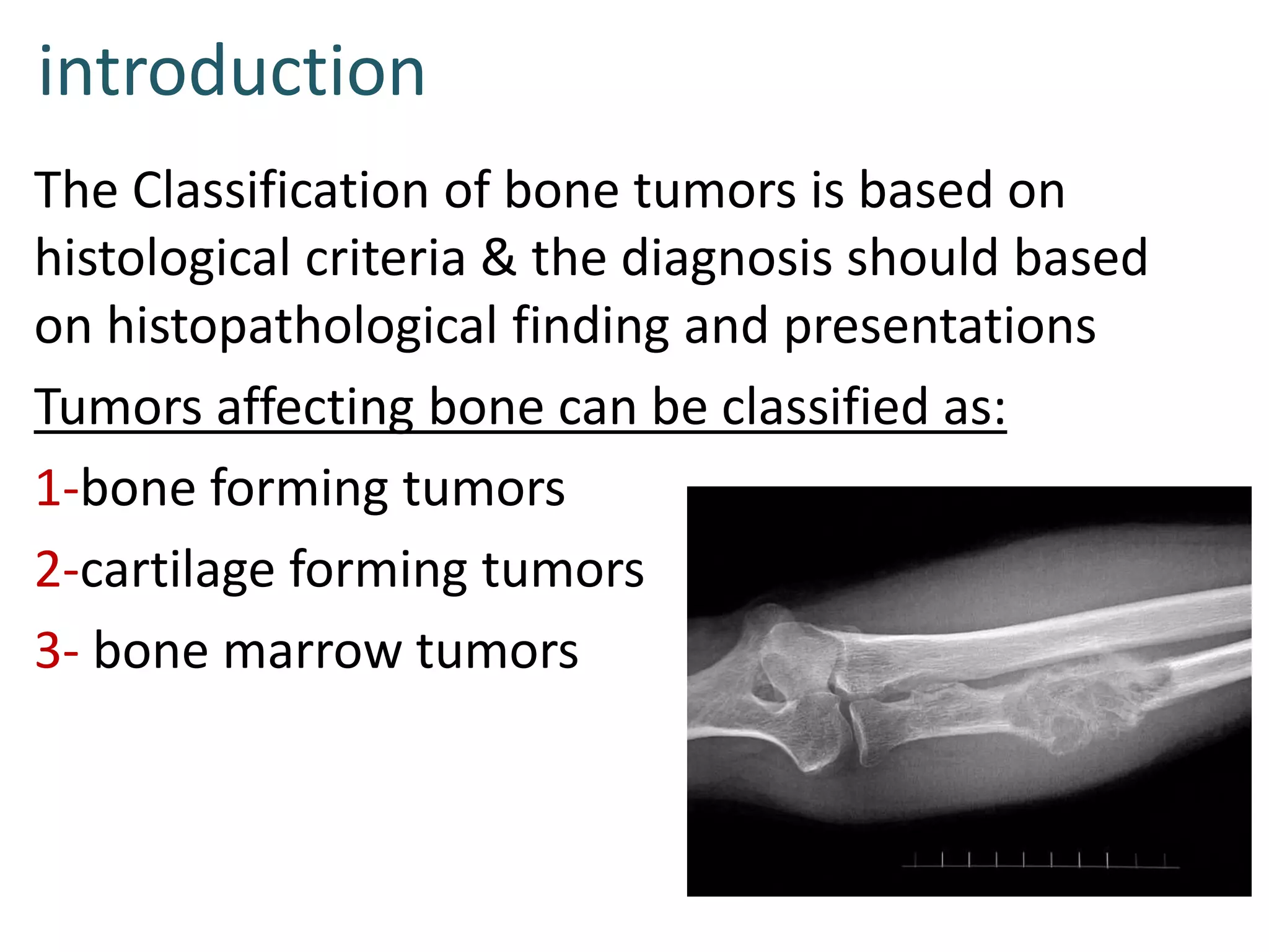 Classification of bone tumors.pptxpbl | PPTX