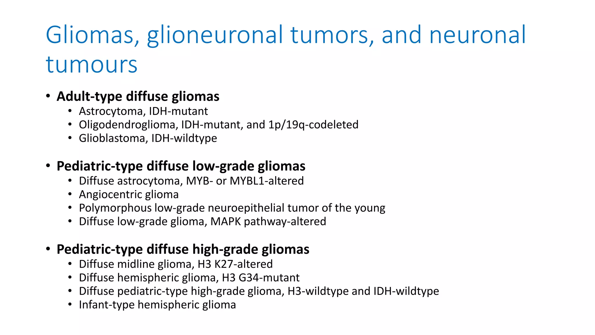 2021 WHO Classification of brain tumours.pptx