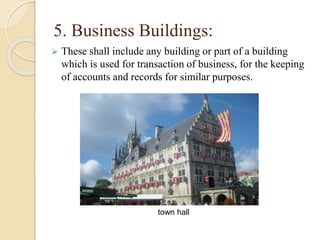 classification of building 1.pptx