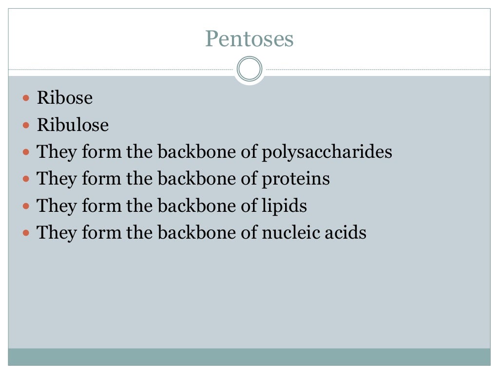 Classification Of Carbohydrates