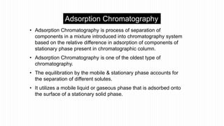 Classification of chromatographic techniques