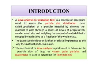 Classification of coarse granined soil by Sieve Analysis.pptx