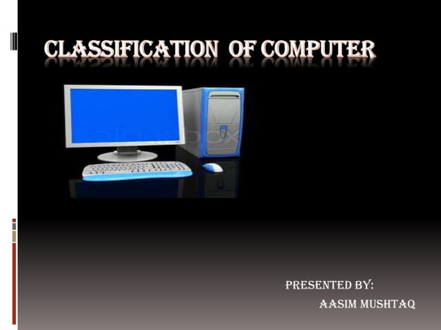 Classification of Computer | PPT