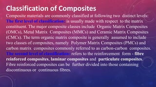 Classification of composites 2 | PPTX