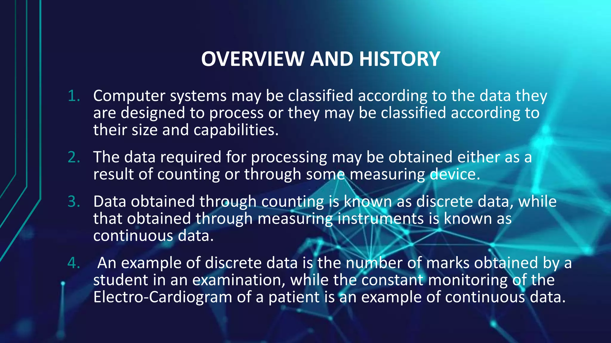 Classification of computer by data processed | PPTX | Computing ...