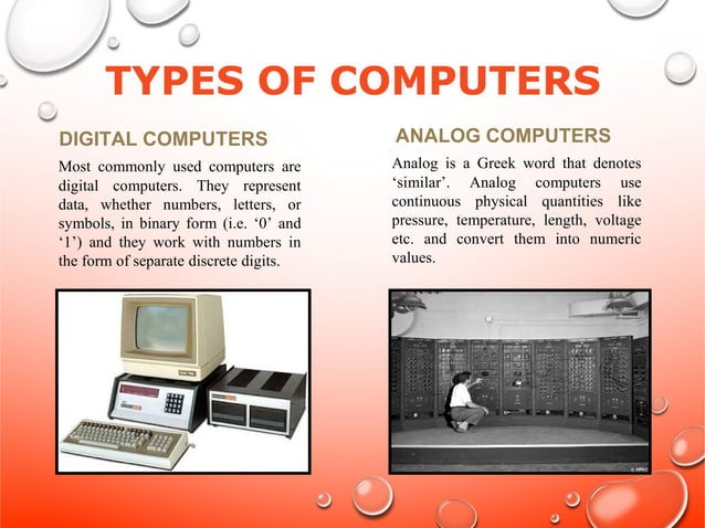 Classification of Computers | PPT