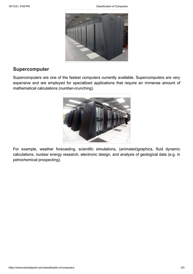 Classification of computers pdf
