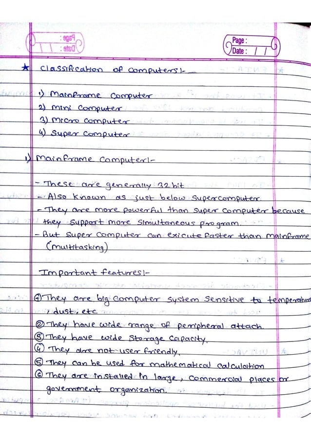 Classification of computers pdf