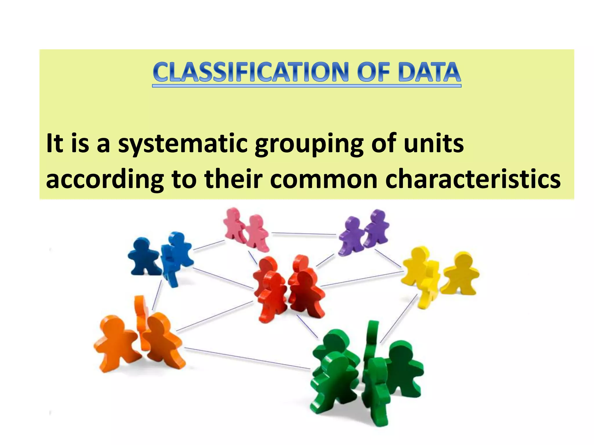 Classification of data | PPTX