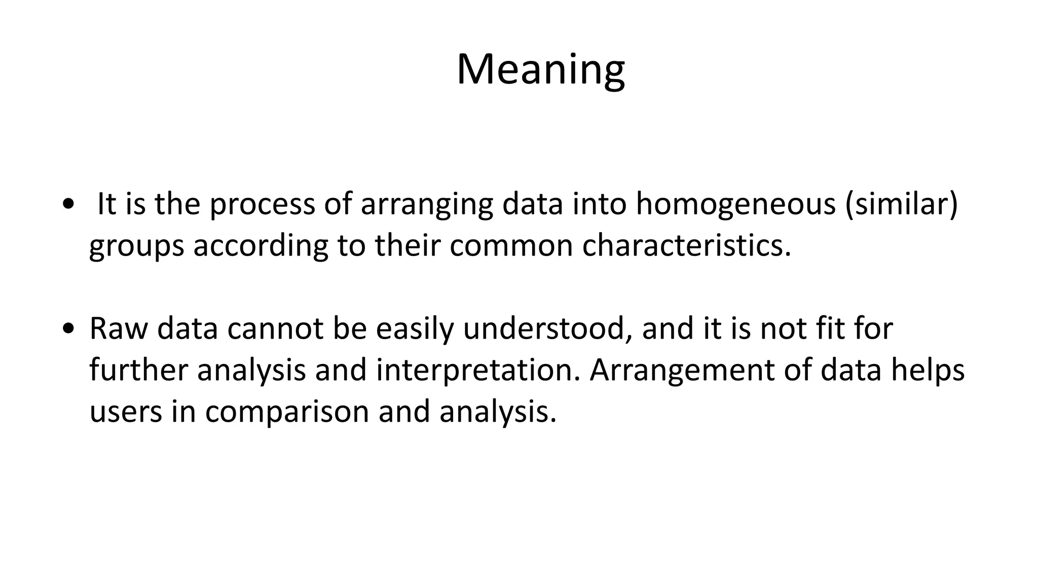 Classification Of Data Pptx Unit 4 Pptx