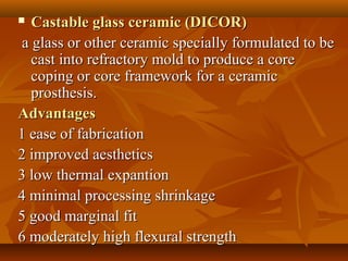 Dental porcelains: Inlays & Onlays | PPT