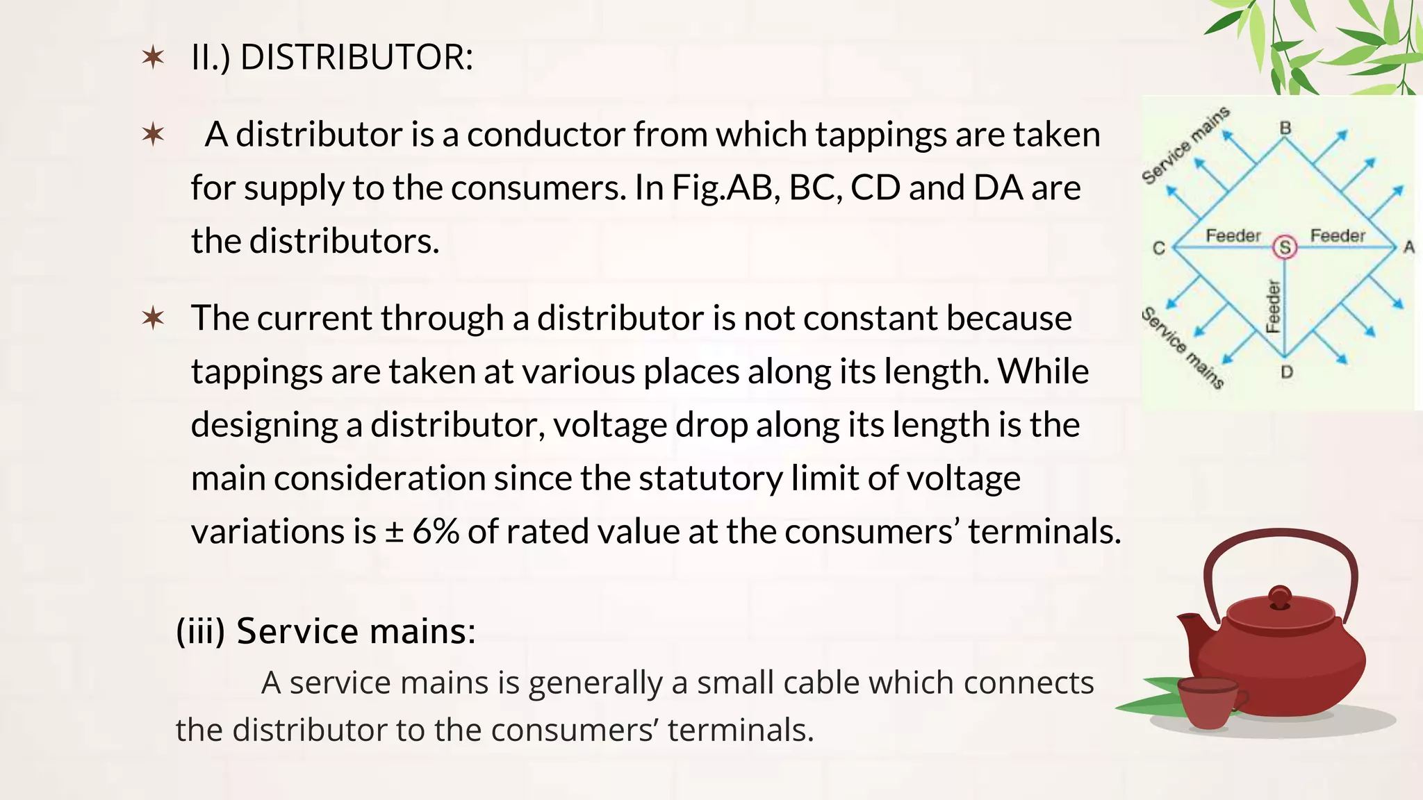 Classification of distribution systems | PPTX