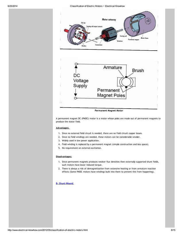 Classification of electric motors | PDF | Radio Control | Hobbies ...