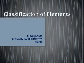SREENANDU
Jr. Faculty for CHEMISTRY
TMCC
 