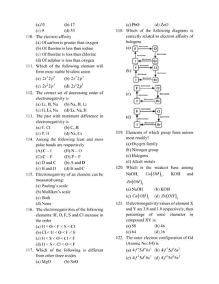 Classification of elements and periodicity in properties | PDF