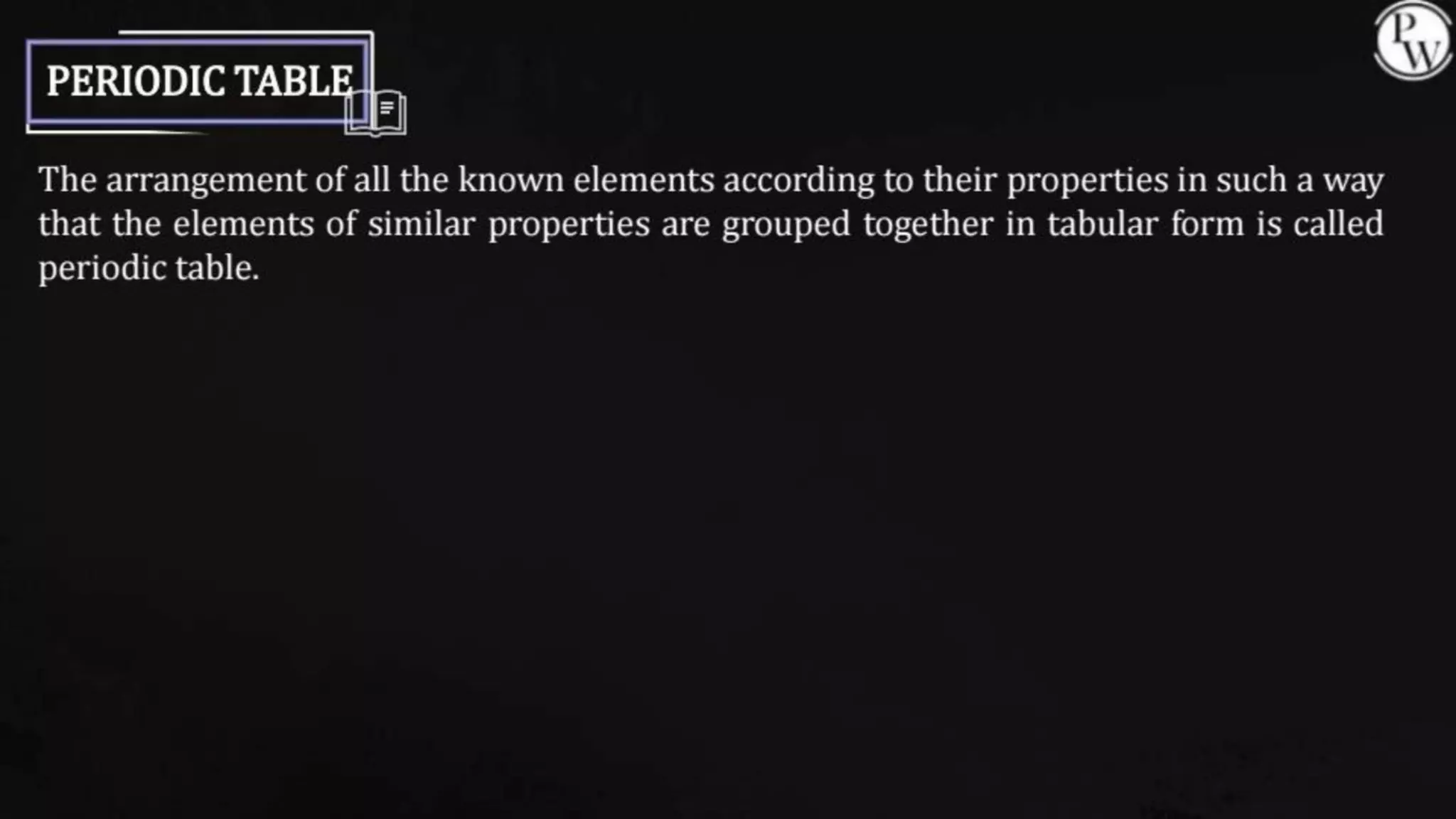 Classification of Elements & Periodicity in Properties in 1 Shot ...
