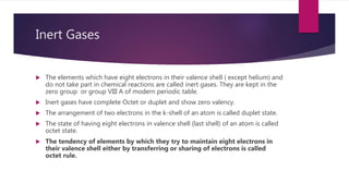 Classification of elments | PPTX