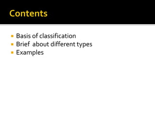 Classification of entreprenuers | PPTX